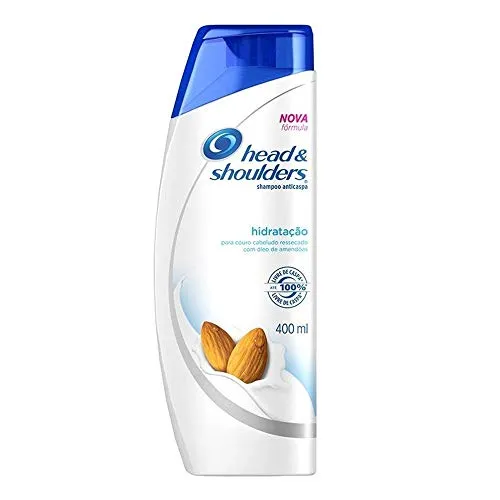 [Rec] Head & Shoulders Cuidado desde a Raiz, 400ml -  Shampoo Anticaspa, Hidratao leo De Amndoas
